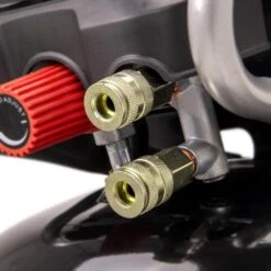 Husky 27 Gal. 200 PSI Oil Free Portable Vertical Electric Air Compressor -Husky Shop husky portable air compressors c271h 1f 1000