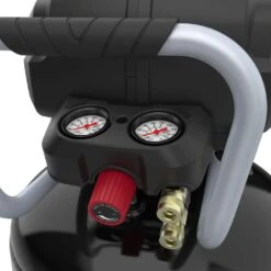 Husky 1.7 HP, 200 PSI, 30 Gal., 5.1 SCFM 90 PSI, Single-Stage, Oil Free Portable Vertical Electric Air Compressor -Husky Shop husky portable air compressors c305h 4f 1000