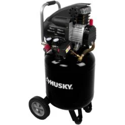 Husky 10 Gal. Portable Electric Air Compressor With Extra Value Kit -Husky Shop husky portable air compressors l210vwdvp 4f 1000