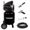 Husky 10 Gal. Portable Electric Air Compressor With Extra Value Kit -Husky Shop husky portable air compressors l210vwdvp 64 1000