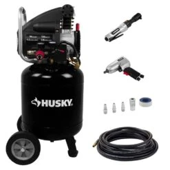 Husky 10 Gal. Portable Electric Air Compressor With Extra Value Kit