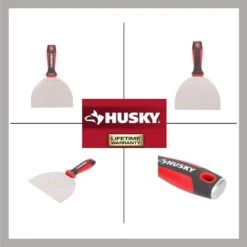 Husky 6 In. Putty Knife With Stainless Steel Blade 10 Husky 6 In. Putty Knife With Stainless Steel Blade -Husky Shop husky putty knives 90981 1d 1000