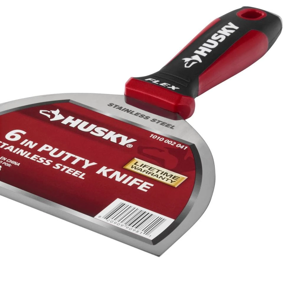 Husky 6 In. Putty Knife With Stainless Steel Blade 2 Husky 6 In. Putty Knife With Stainless Steel Blade - Image 2