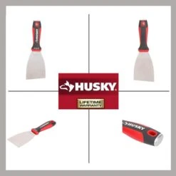 Husky 3 In. Putty Knife With Flexible Stainless Steel Blade -Husky Shop husky putty knives 90994 a0 1000