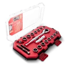 Husky 3/8 In. Drive 6-Point Pass-Thru Ratchet And Socket Set (35-Piece) -Husky Shop husky ratchet socket sets h3dthru35pcsws 4f 1000