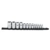 Husky 1/4 In.,3/8 In.,1/2 In. E-Torx Socket Set (13-Pieces) -Husky Shop husky ratchet socket sets hetx13pc 02 64 1000
