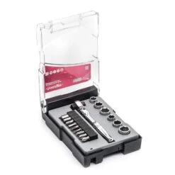 Husky 1/4 In. Drive Flex-Head Microdriver And Socket Set (16-Piece) -Husky Shop husky ratchet socket sets hmds16pc c3 1000