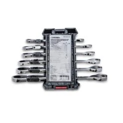 Husky 100-Position Chrome Flex Lock Ratcheting SAE Combination Wrench Set (6-Piece) -Husky Shop husky ratcheting wrenches h100cflrw6pcsae 4f 1000