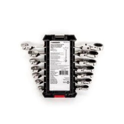 Husky Flex Ratcheting MM Combination Wrench Set (7-Piece) -Husky Shop husky ratcheting wrenches hfrw7pcmm 66 1000