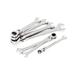 Husky Flex Ratcheting MM Combination Wrench Set (7-Piece) -Husky Shop husky ratcheting wrenches hfrw7pcmm c3 1000