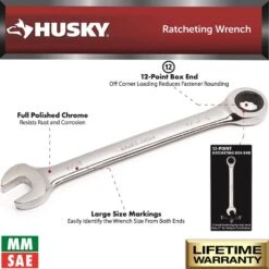 Husky Ratcheting Wrench Set With Pouch (30-Piece) 8 Husky Ratcheting Wrench Set With Pouch (30-Piece) -Husky Shop husky ratcheting wrenches hrw30pcpch 40 1000