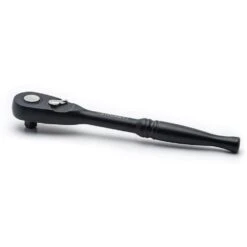 Husky 1/4 In. Drive 100-Position Low-Profile Long Handle Ratchet