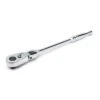 Husky 1/2 In. Drive 100-Position Chrome Locking Flex-Head Ratchet -Husky Shop husky ratchets h100c12flratn 64 1000