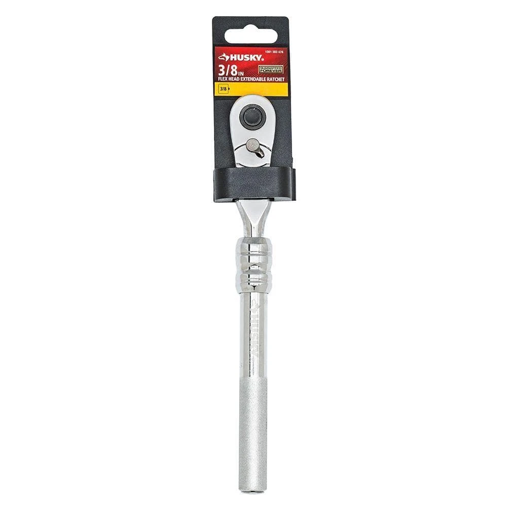 Husky 3/8 In. Flex-Head, Extendable Ratchet 3 Husky 3/8 In. Flex-Head, Extendable Ratchet - Image 3