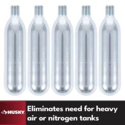 Husky HVAC Condensate Line Blaster W/5 Cartridges -Husky Shop husky repair clamps hsky db 4f 1000