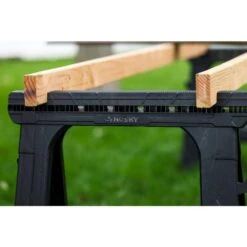 Husky 28 In. W X 31 In. H Folding Sawhorse (2-Pack) -Husky Shop husky saw horses 999 7400 fa 1000