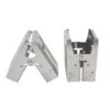 Husky 5.5 In. D X 4.00 In W X 3.74 In H Steel Galvanized Sawhorse Brackets (2-Pack) -Husky Shop husky saw horses sh107c 64 1000