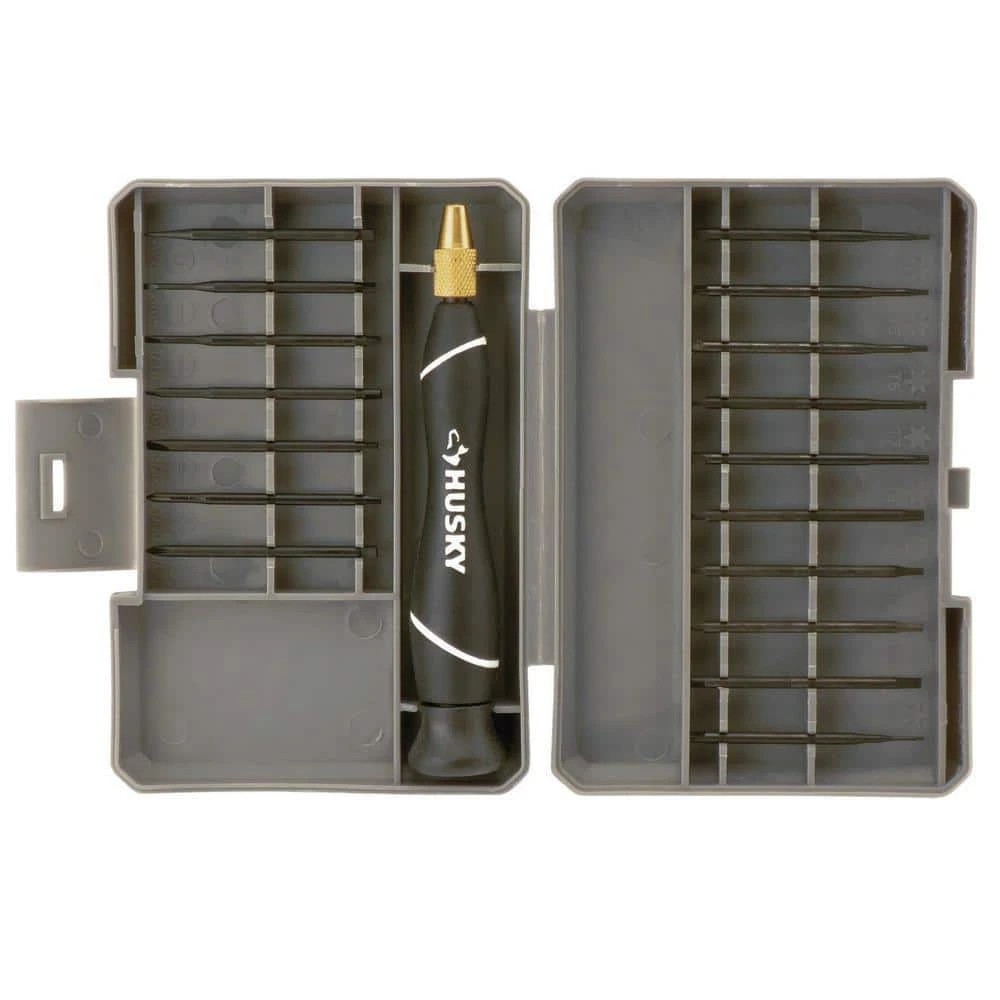 Husky Precision Screwdriver Set (18-Piece) 1 Husky Precision Screwdriver Set (18-Piece)