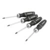 Husky Gear Drive Ratcheting Screwdriver Set (4-Piece) -Husky Shop husky screwdriver sets 99865 64 1000
