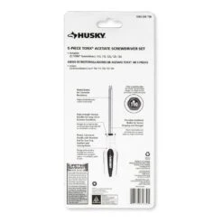 Husky Torx Screwdriver Set (5-Piece) -Husky Shop husky screwdriver sets h5pctorxsds 66 1000