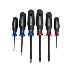 Husky Diamond Tip Magnetic Screwdriver Set (6-Piece) -Husky Shop husky screwdriver sets h6pcmdtssd 40 1000