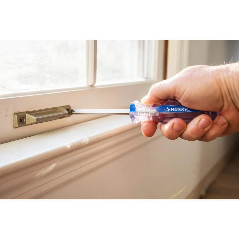 Husky Philips And Slotted Screwdriver Set With Acetate Handles (6-Piece) 8 Husky Philips And Slotted Screwdriver Set With Acetate Handles (6-Piece) - Image 8