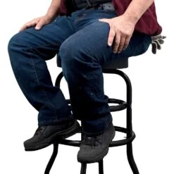 Husky 29 In. Shop Stool With 360° Swivel Seat -Husky Shop husky shop stools hpl2009p dip 76 1000