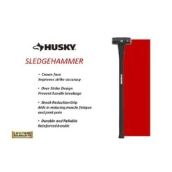 Husky 10 Lb. Sledgehammer With 34 In. Fiberglass Handle -Husky Shop husky sledge hammers hd sf10lb 1d 1000