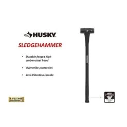 Husky 10 Lb. Sledgehammer With 34 In. Fiberglass Handle -Husky Shop husky sledge hammers hd sf10lb c3 1000