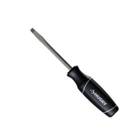 Husky 1/4 In. X 4 In. Slotted Screwdriver