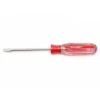 Husky 3/16 In. X 4 In. Round Shaft Cabinet Tip Slotted Screwdriver -Husky Shop husky slotted screwdrivers h316x4cfhsd 64 1000