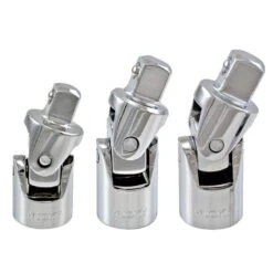 Husky 1/4, 3/8 And 1/2 In. Universal Joint Set (3-Piece)