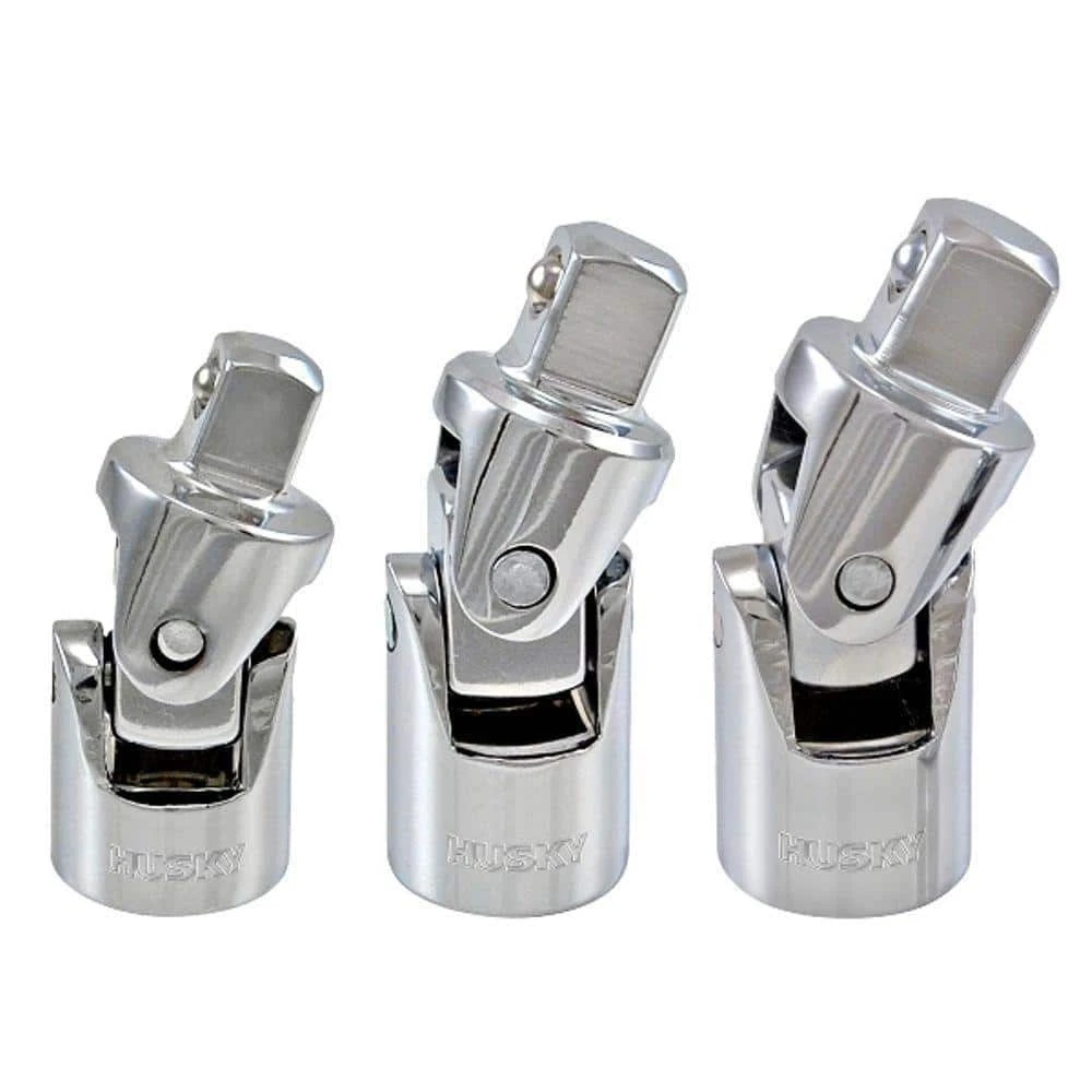 Husky 1/4, 3/8 And 1/2 In. Universal Joint Set (3-Piece) 1 Husky 1/4, 3/8 And 1/2 In. Universal Joint Set (3-Piece)