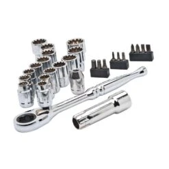 Husky 3/8 In. Drive Universal Pass-Thru Set (28-Piece)