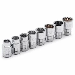 Husky 3/8 In. Drive Universal Pass-Thru Set (28-Piece) -Husky Shop husky socket extension sets huvthru28pc 66 1000