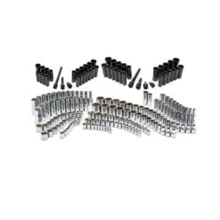 Husky 1/4 In., 3/8 In. And 1/2 In. Drive Chrome And Impact Socket Set With EVA Storage Trays (250-Piece) -Husky Shop husky socket sets h250cissevacb 66 1000