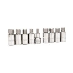 Husky 1/2 In. Drive Hex Bit Socket Set (9-Piece) 9 Husky 1/2 In. Drive Hex Bit Socket Set (9-Piece) -Husky Shop husky socket sets h2dhex9pc 4f 1000