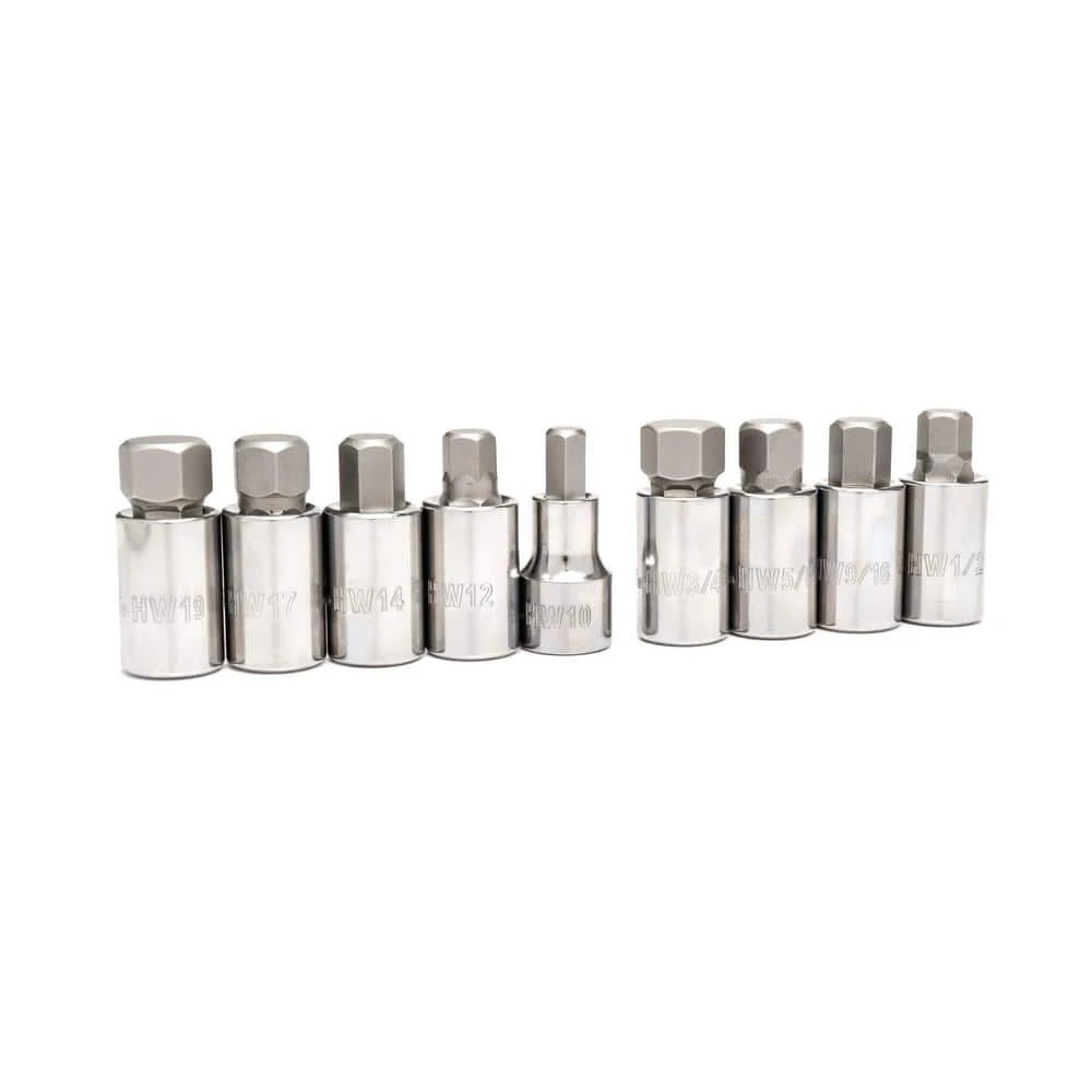 Husky 1/2 In. Drive Hex Bit Socket Set (9-Piece) 5 Husky 1/2 In. Drive Hex Bit Socket Set (9-Piece) - Image 5