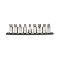 Husky 1/2 In. Drive Hex Bit Socket Set (9-Piece) 8 Husky 1/2 In. Drive Hex Bit Socket Set (9-Piece) -Husky Shop husky socket sets h2dhex9pc c3 1000