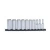 Husky 3/8 In. Drive Deep SAE Socket Set (10-Piece) -Husky Shop husky socket sets h3ddpsae10pcsr 64 1000