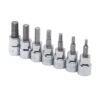 Husky 3/8 In. Drive SAE Hex Bit Socket Set (7-Piece) 12 Husky 3/8 In. Drive SAE Hex Bit Socket Set (7-Piece) -Husky Shop husky socket sets h3dsae7pchbssr 64 1000