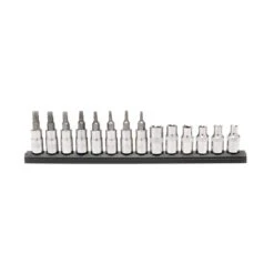 Husky 1/4 In. Drive Torx Bit Socket Set (14-Piece) -Husky Shop husky socket sets h4dtorx14pc c3 1000