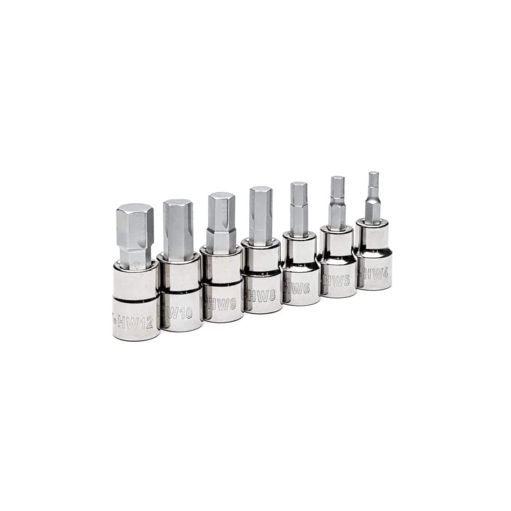 Husky BITE 3/8 In. Drive Metric Bit Socket Set (7-Piece) 4 Husky BITE 3/8 In. Drive Metric Bit Socket Set (7-Piece) - Image 4