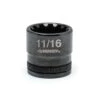 Husky 3/8 In. Drive 11/16 In. Knurl Grip Universal Socket -Husky Shop husky sockets h1003d1116 64 1000