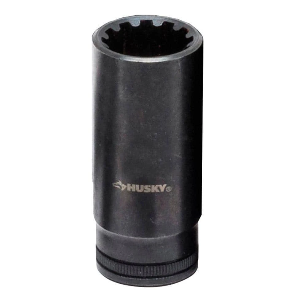 Husky 3/8 In. Drive 3/4 In. Knurl Grip Deep Universal Socket 1 Husky 3/8 In. Drive 3/4 In. Knurl Grip Deep Universal Socket