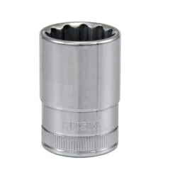 Husky 1/2 In. Drive 19 Mm 12-Point Metric Deep Socket