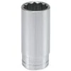 Husky 1/2 In. Drive 1 In. 12-Point SAE Deep Socket -Husky Shop husky sockets h2d12pdp1 64 1000