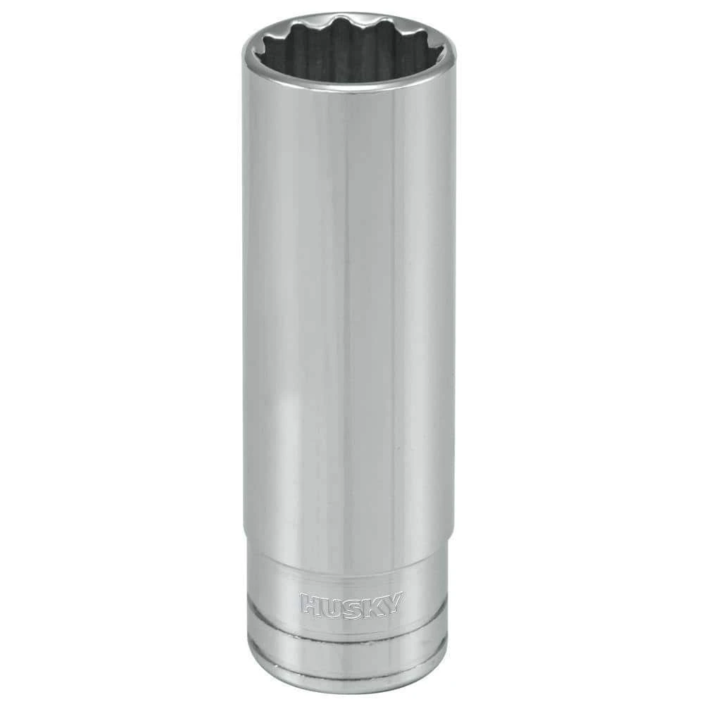 Husky 1/2 In. Drive 1/2 In. 12-Point SAE Deep Socket 1 Husky 1/2 In. Drive 1/2 In. 12-Point SAE Deep Socket