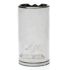 Husky 1/2" Drive 12 Point Deep SAE Socket 1-1/4"