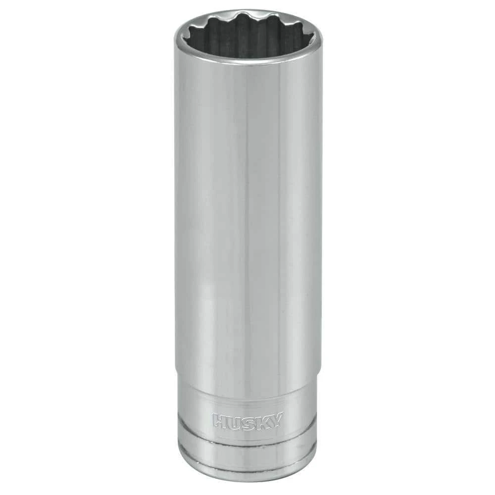 Husky 1/2 In. Drive 3/4 In. 12-Point SAE Deep Socket 1 Husky 1/2 In. Drive 3/4 In. 12-Point SAE Deep Socket